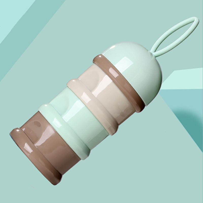 Draagbare Melkpoederdoos met Draaifunctie Lekvrij